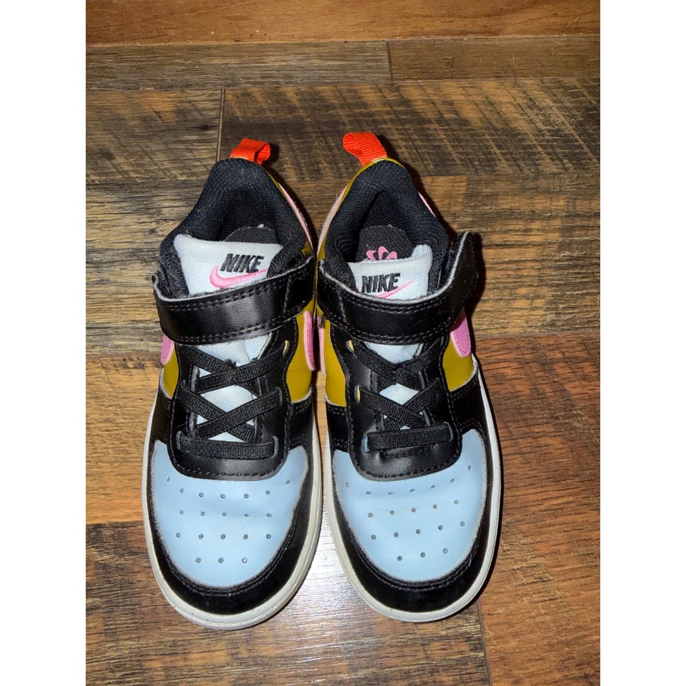 Nike Court Borough Low 2 Multi-Color Sneakers DV5458-004 Kids Size 9C - Picture 11 of 12